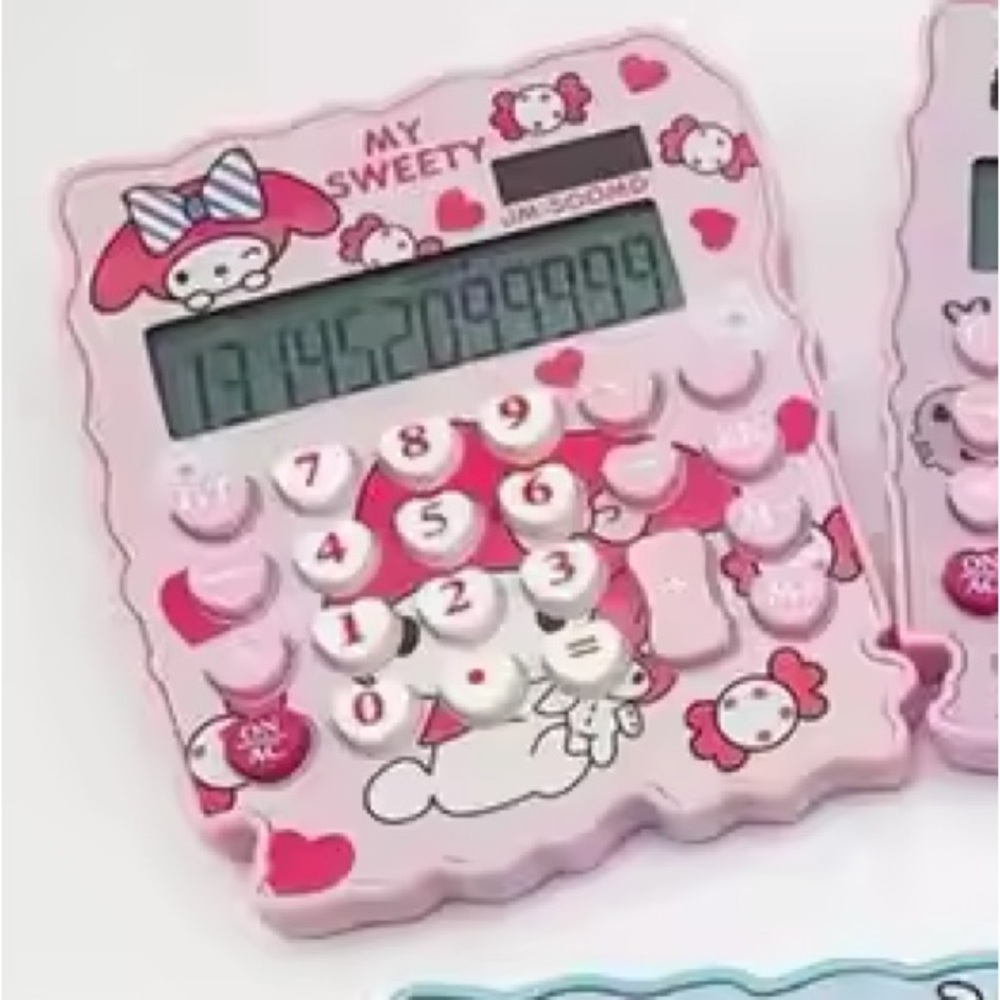 Sanrio MY MELODY 12-Digit Large Calculator